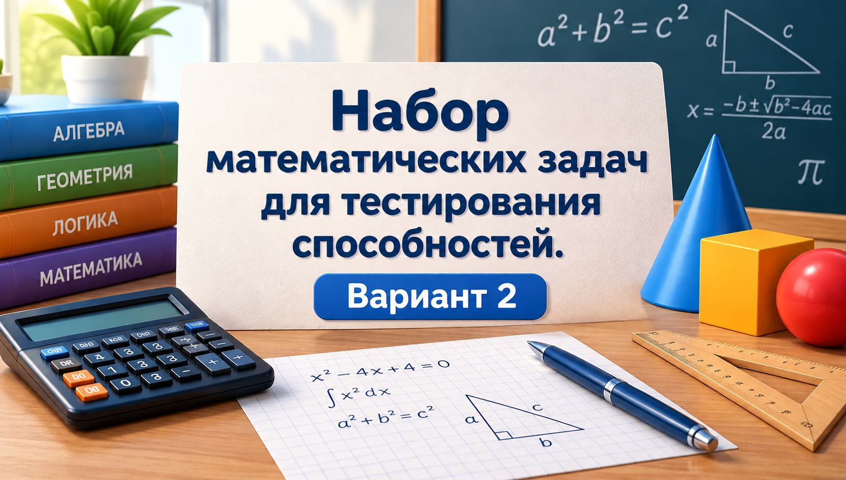 Математические задачи. Вариант 2